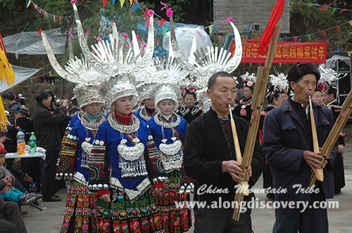 A Hmong Festival on Leigongshan Mountain